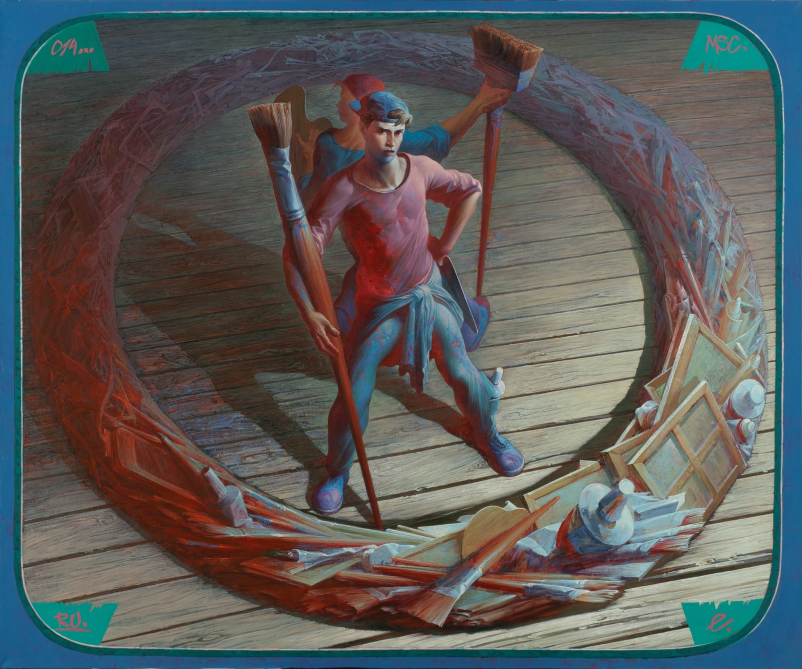 Egor Koshelev, Баррикада / Barricade, 2014