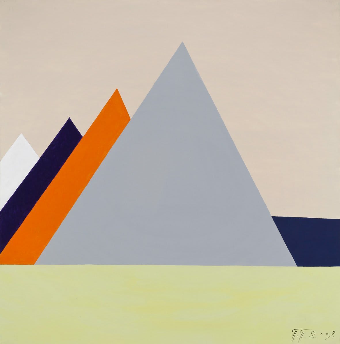 Pavel Pepperstein, From the series National Suprematism, 2009