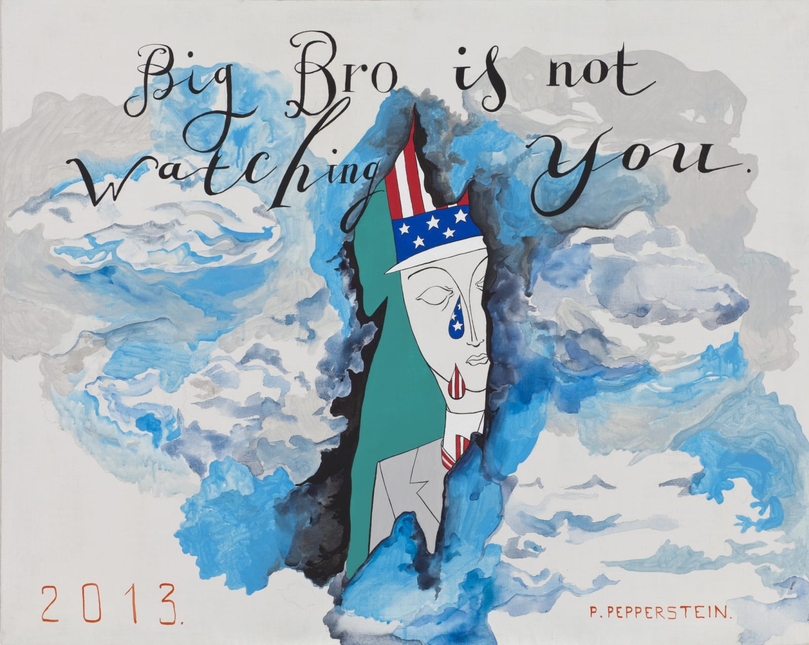 Pavel Pepperstein, Big Bro is not Watching You, 2013