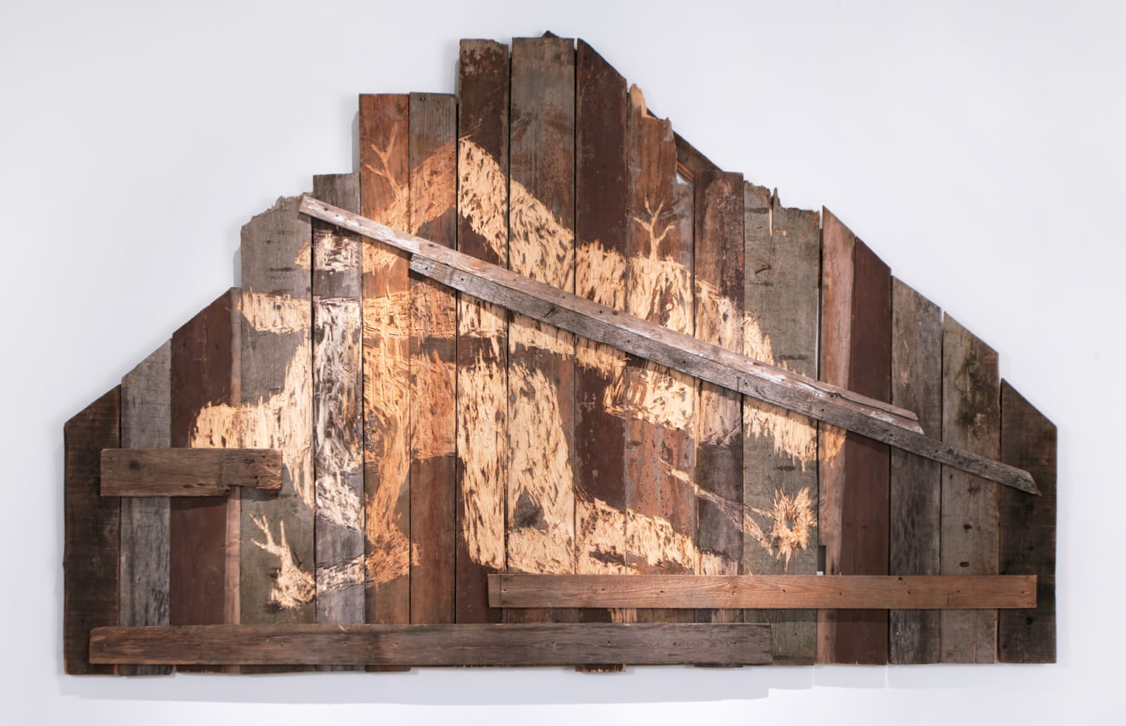 Nestor Engelke, Деревянный фронтон | Wooden Gable, 2018