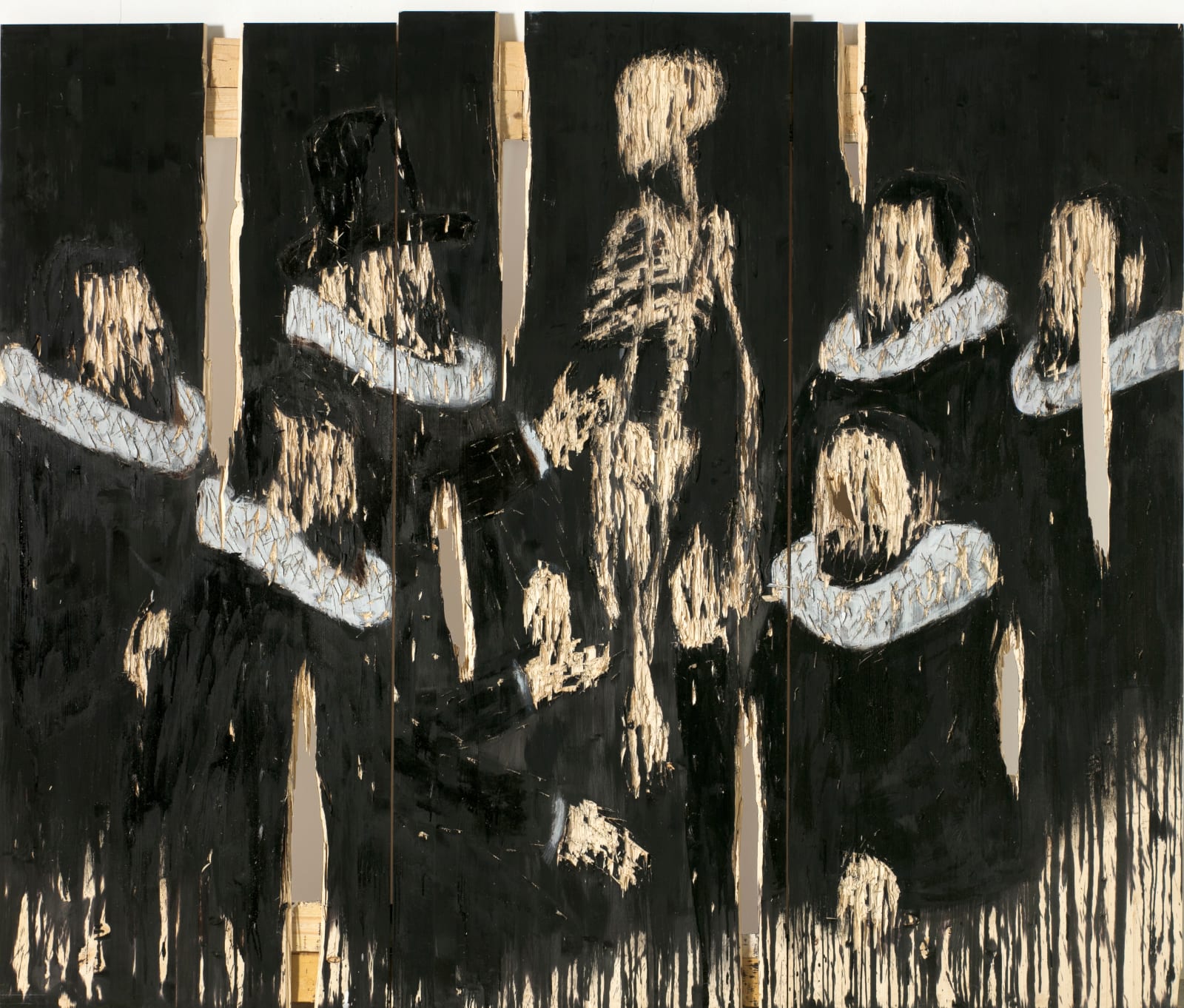 Nestor Engelke, Деревянный голландский портрет номер 13 | Wooden Dutch portrait number 13, 2023