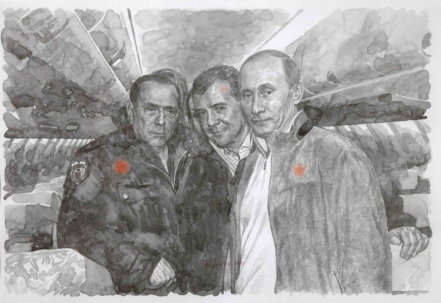 Kerim Ragimov, #10 from the series FEAR FAIR, 2011