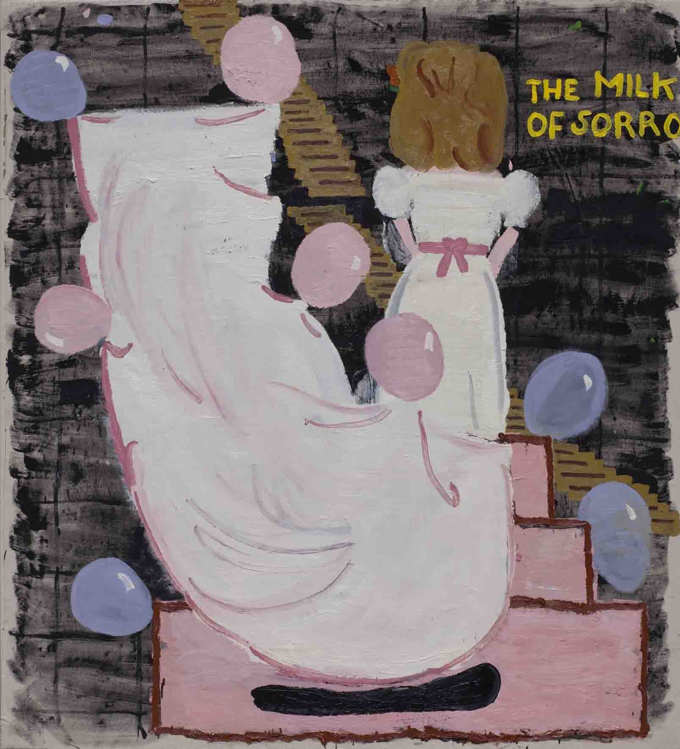 Rose Wylie, The Milk of Sorrow, 2010