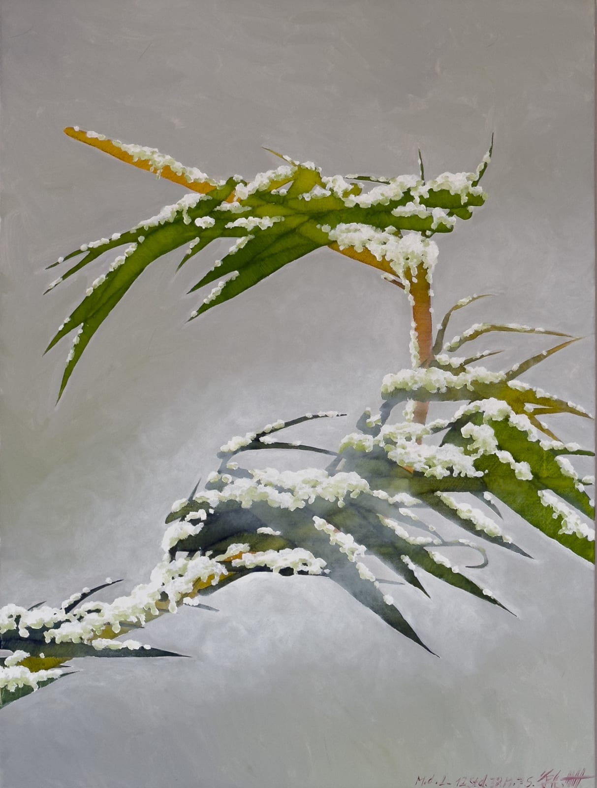 Shan Fan, Malerei der Langsamkeit, 12 Stunden. 32 Minuten. 7 Sekunden, 2025