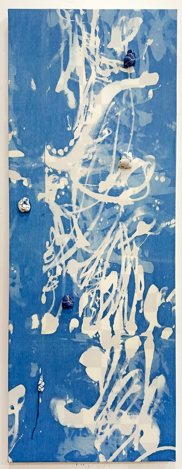 Shinique Smith, A prayer for breathing under water, 2025