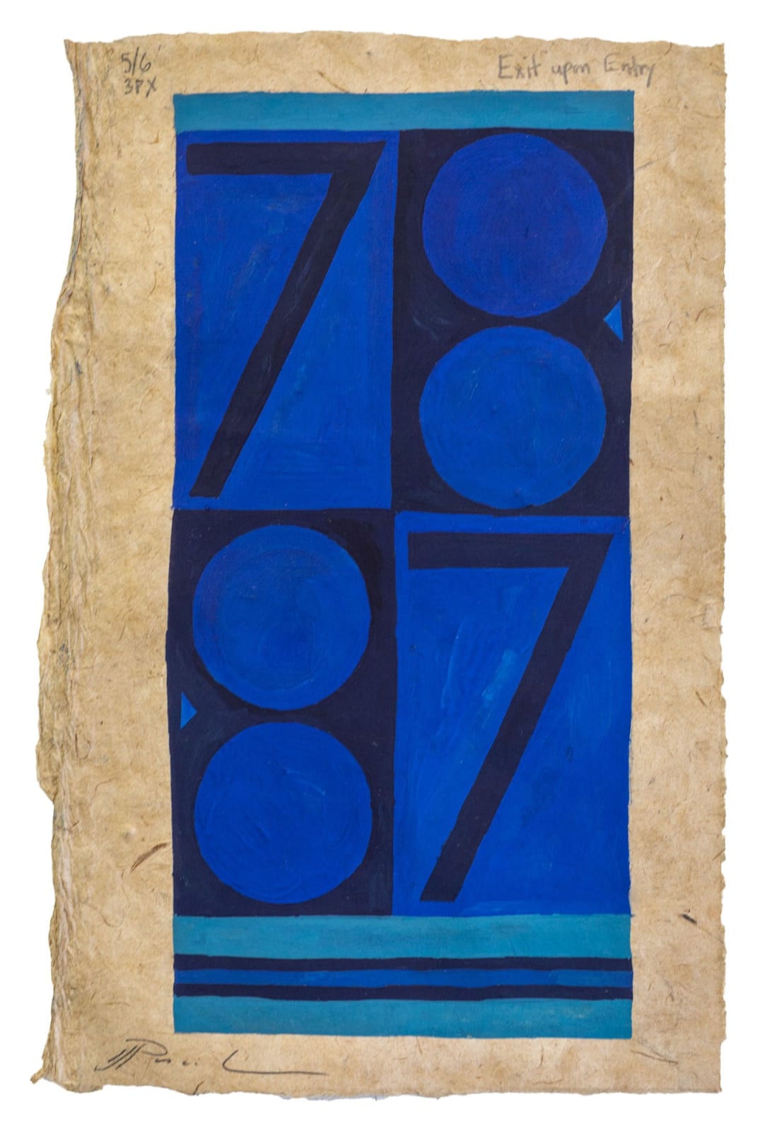 Irvin Pascal, Exit Upon Entry,, 2023
