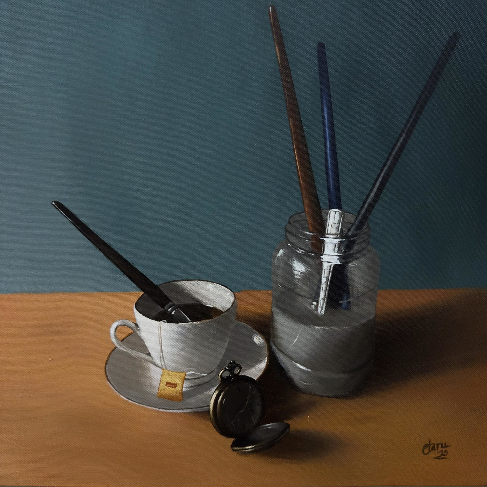 David Otaru, Time stirred, focus blurred, 2025