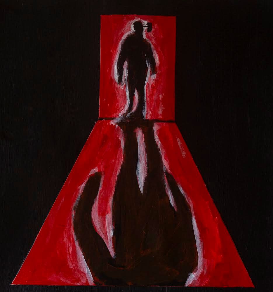 Jonathan Chambalin, Casting Red: Last thing the garage sees, 2024