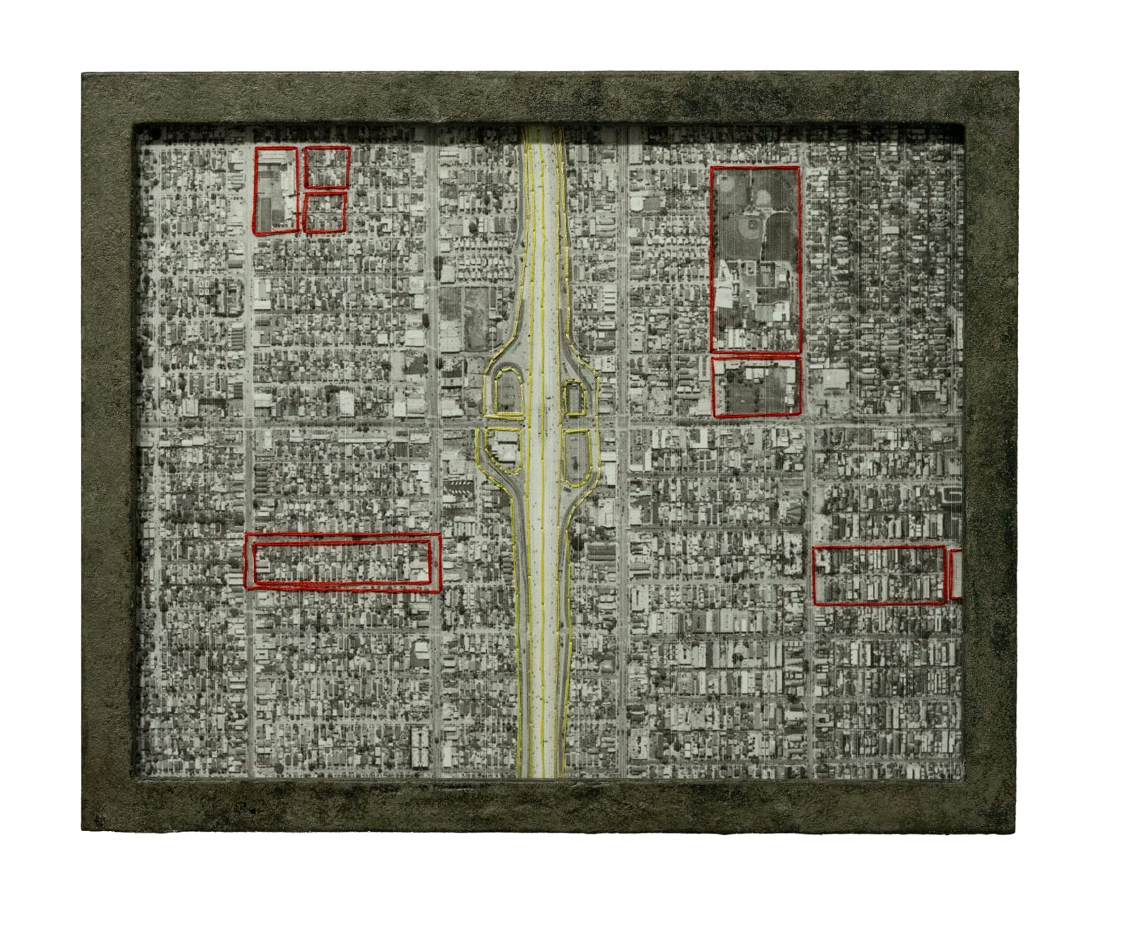Terrick Gutierrez, Freeways Ain't Free (Study II) , 2025