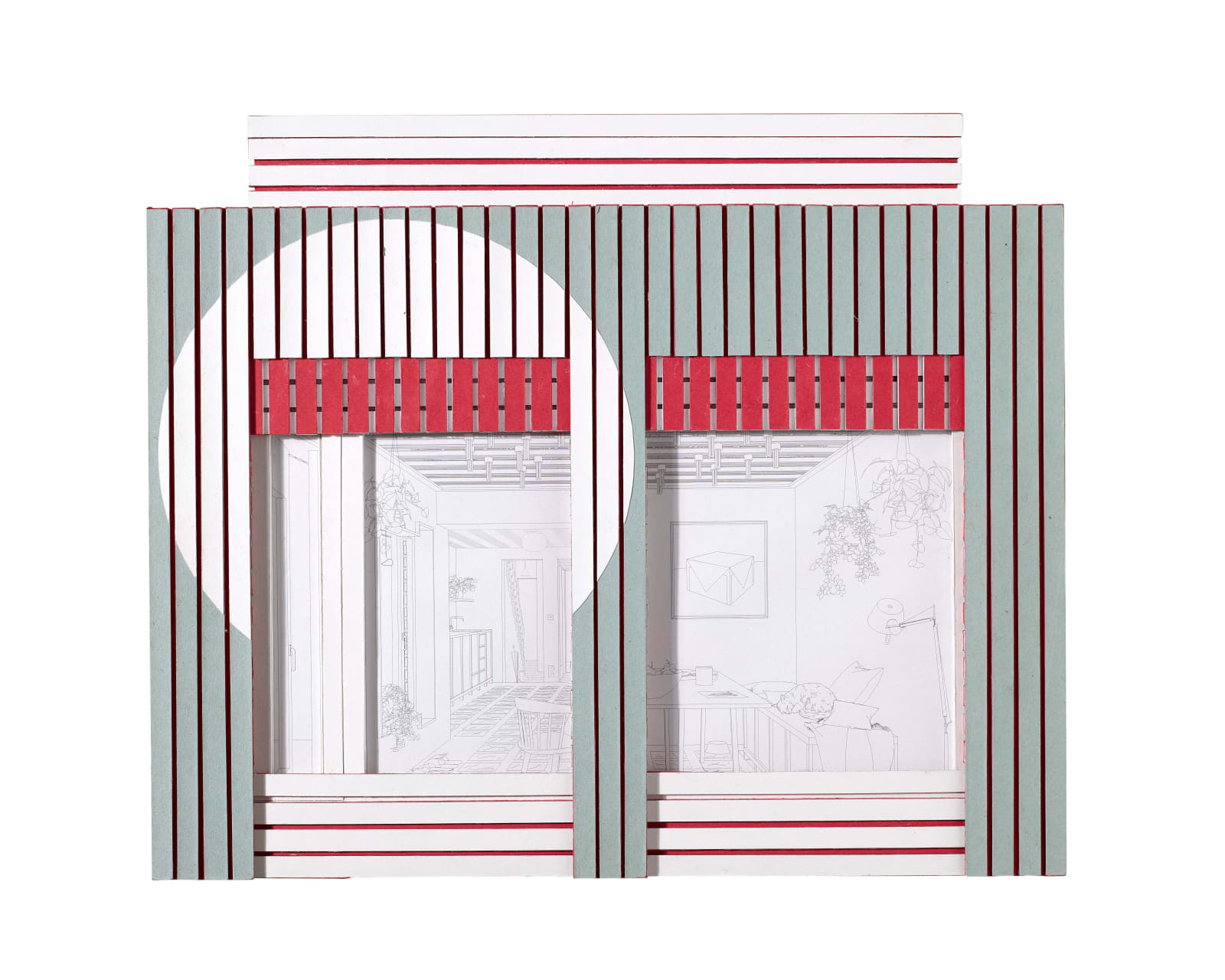 David Leech Architects, Façade Relief Study - A House for an Engineer