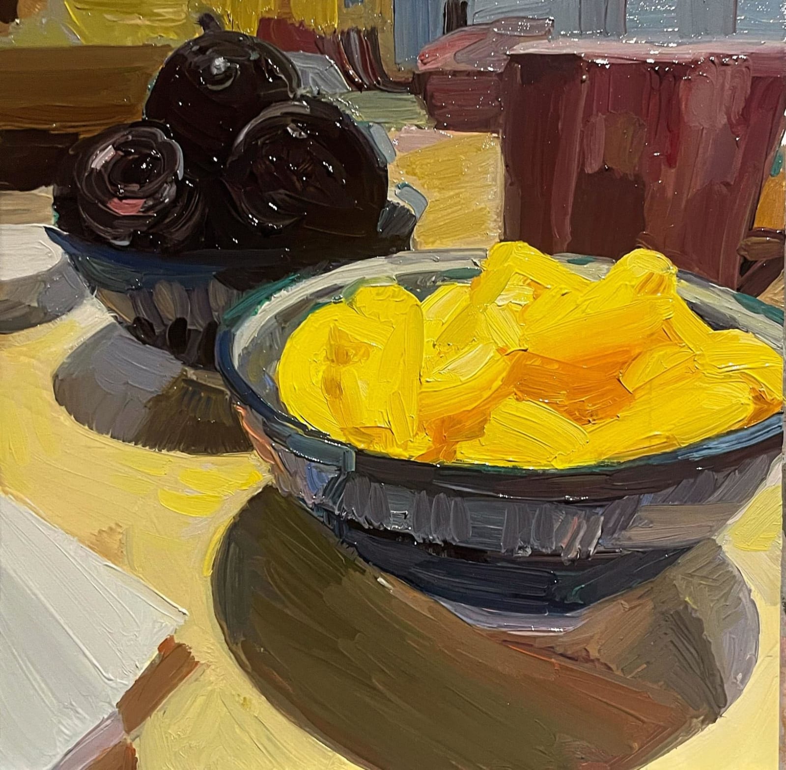 Maev Kelly, plums & wotsits