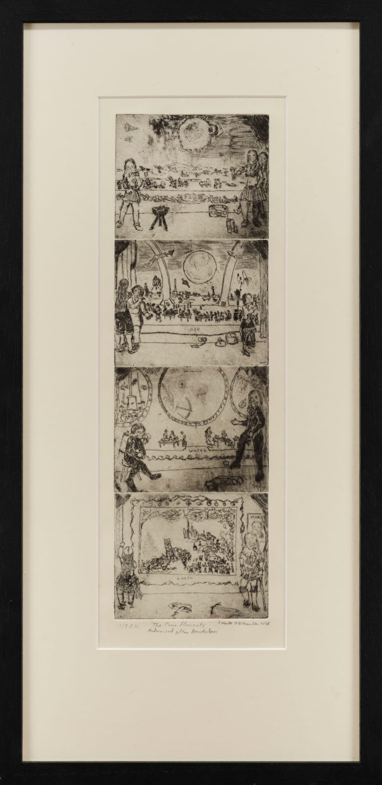 Hector Hamilton, The Four Elements, Modernised After Beuckelaer