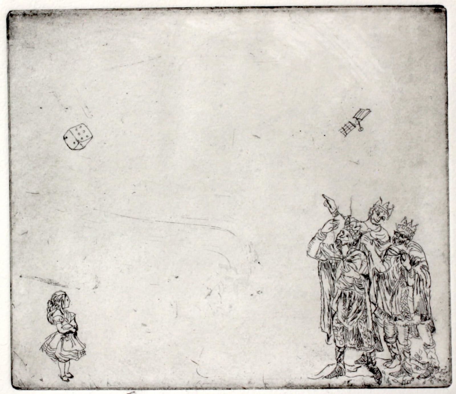 Evangelia Hamilton, Observations in Space, After Tenniel and Unknown