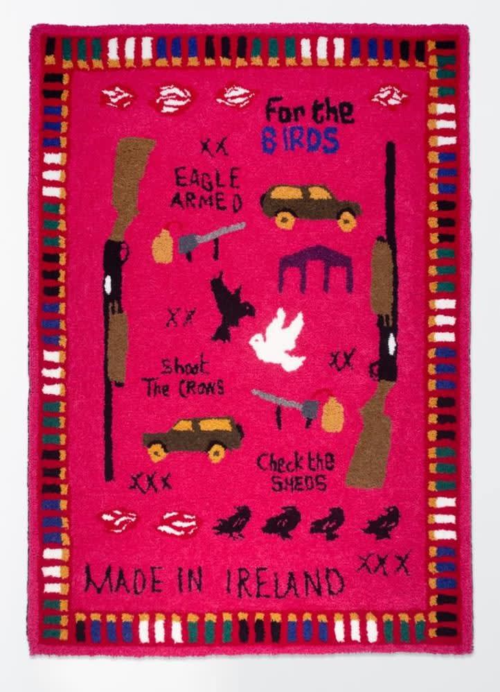 Ronan Dillon, For The Birds (Irish Anti-War Rug)