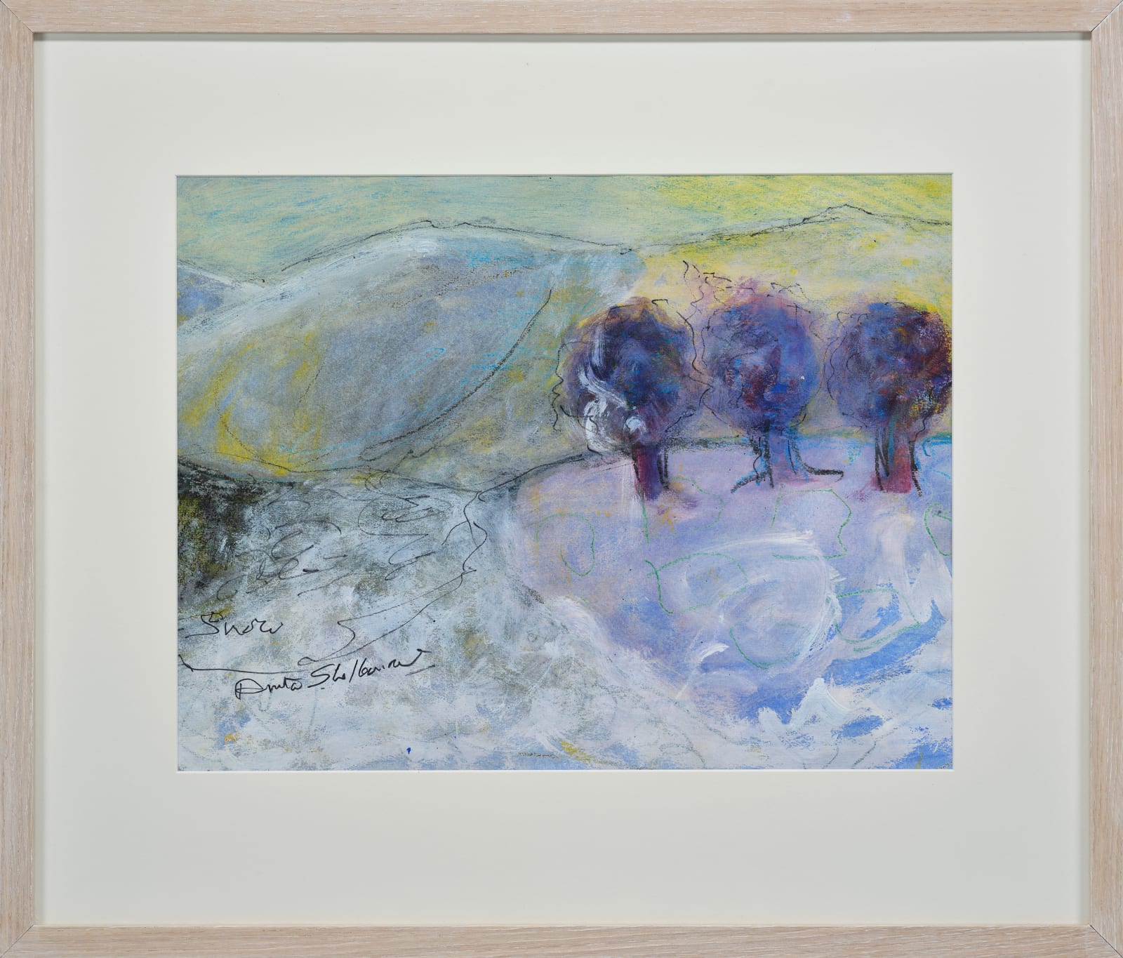 Anita Shelbourne RHA, Snow