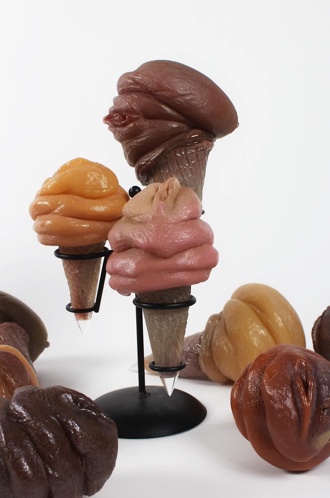 Sadhbh Mowlds, CuntCones (set of 3)