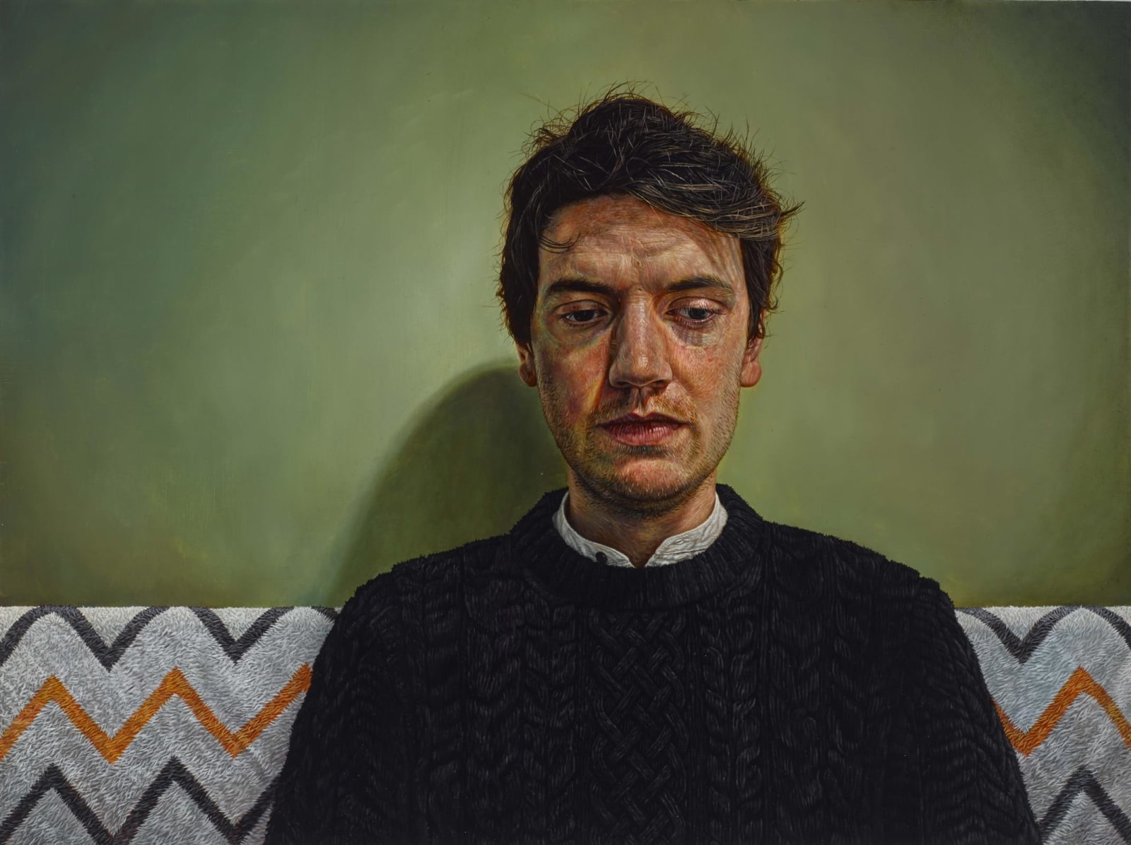 Daniel Nelis, Boy and a Blanket (Reflection)