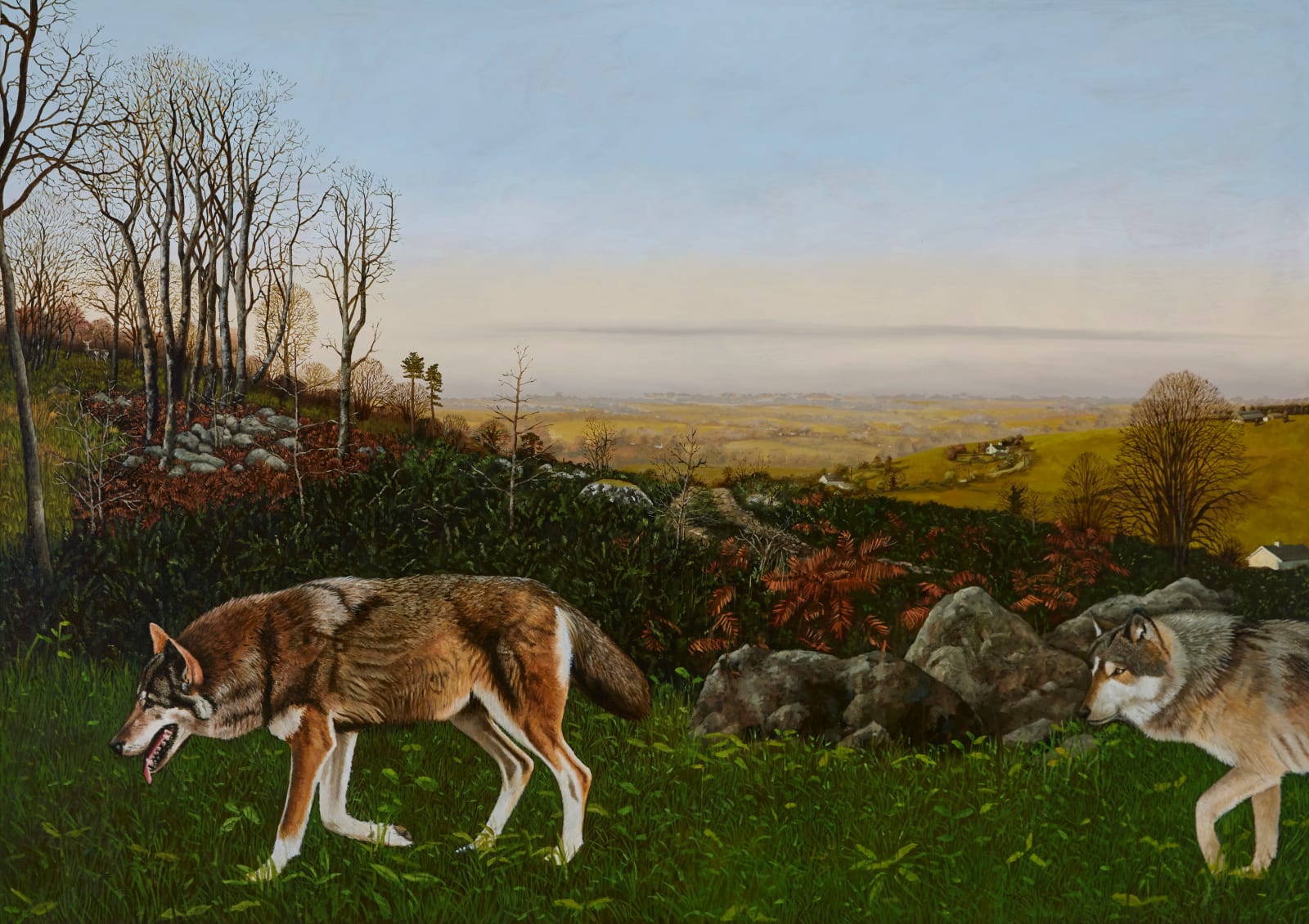 Martin Gale RHA, The Return (Re-wilding)