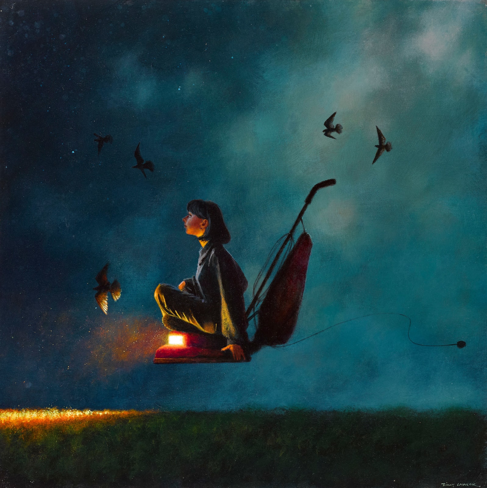 Jimmy Lawlor, Taking the night air