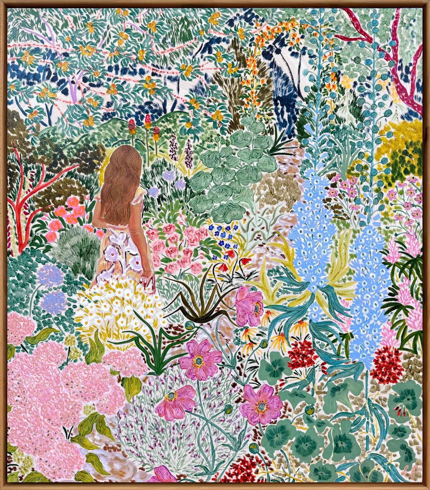 Camilla Perkins, Lost in the Summer Garden, 2025