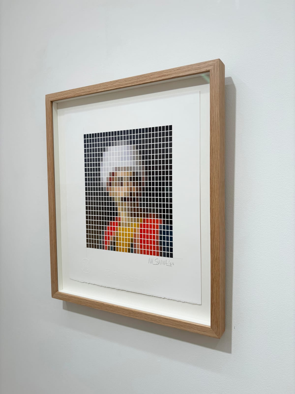 Nick Smith, The Giraffe Keeper - Microchip, 2024