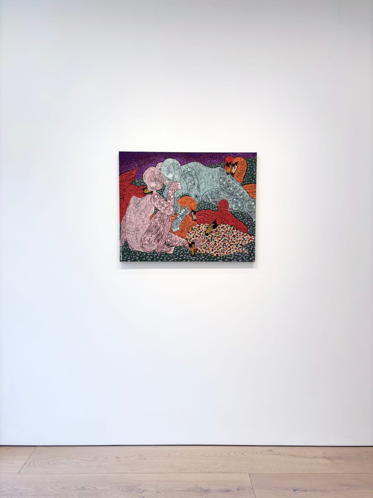 Yool Kim, Soft Lavender Veil, 2025