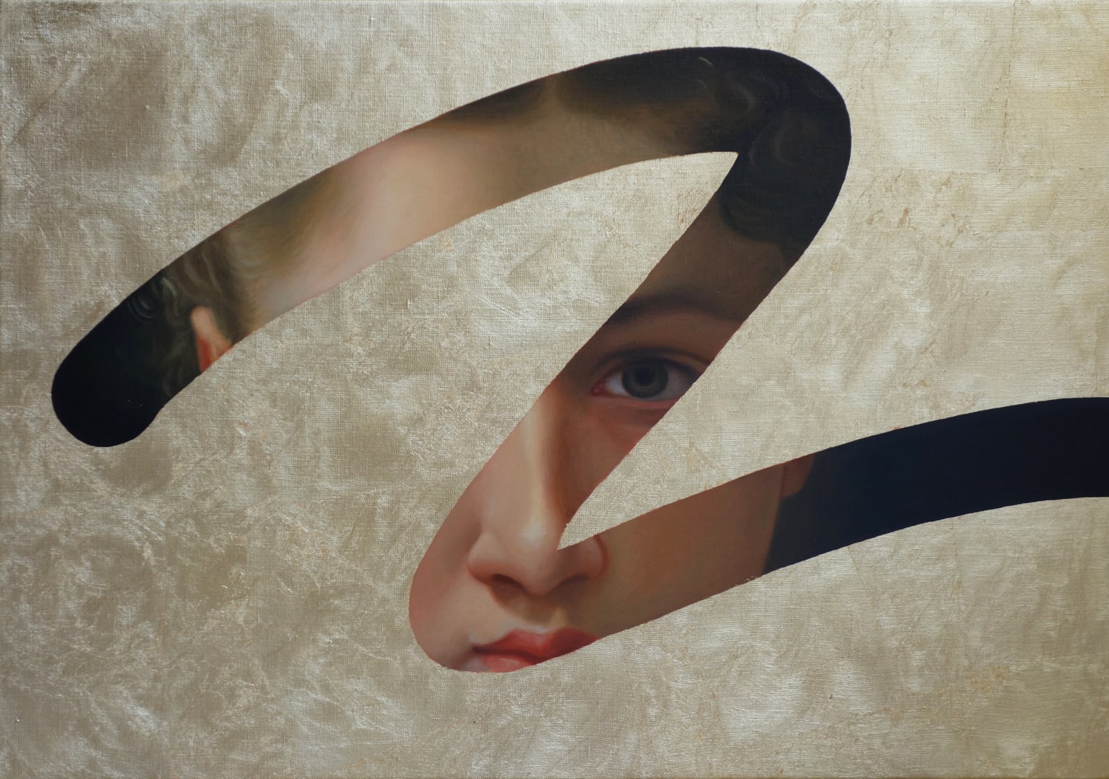 Lino Lago, Fake Abstract (W. A. Bouguereau), 2023