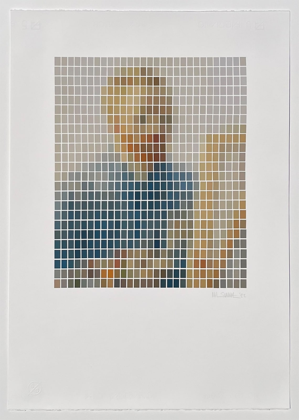 Nick Smith, Self Portrait as a Painter 1887-1888, 2022