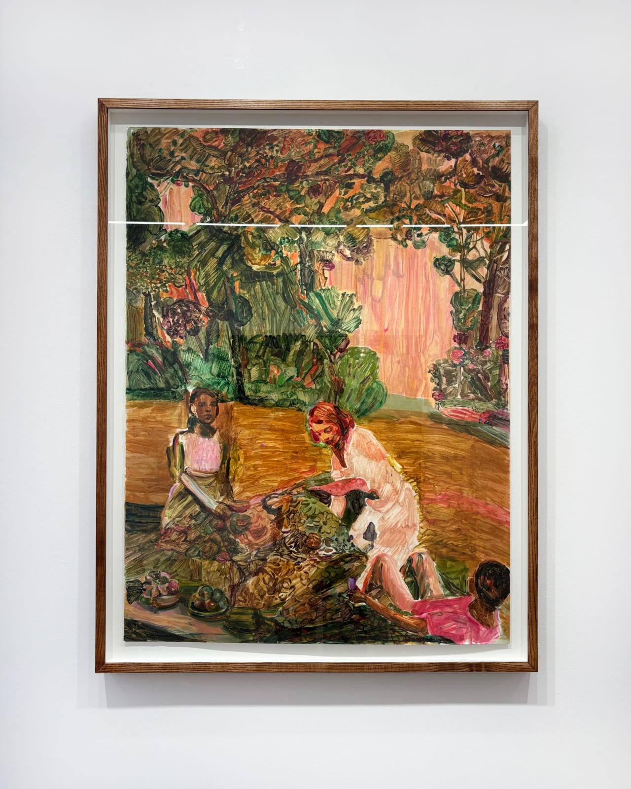 Martha Zmpounou, Dappled Afternoon, 2025