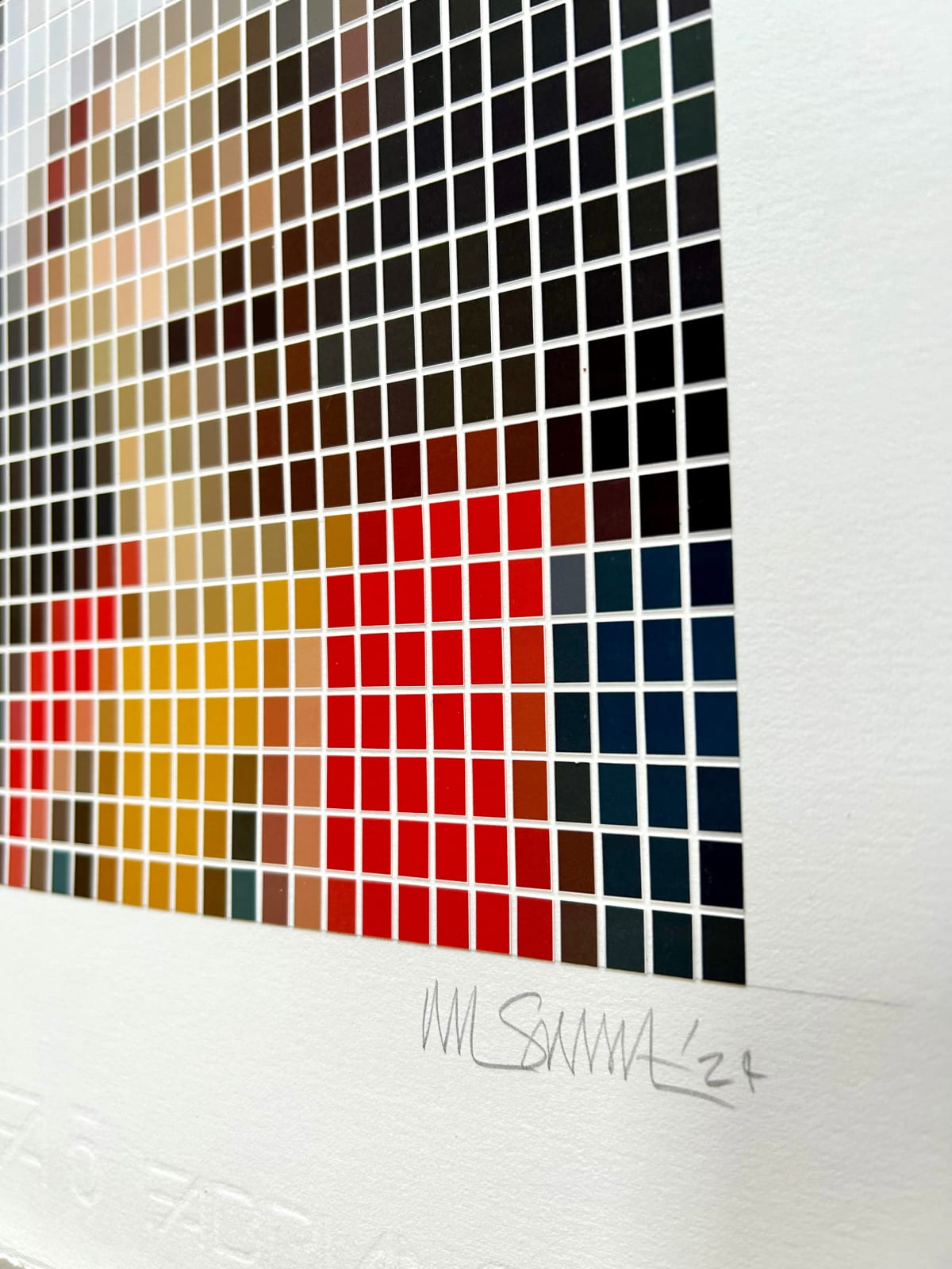 Nick Smith, The Giraffe Keeper - Microchip, 2024