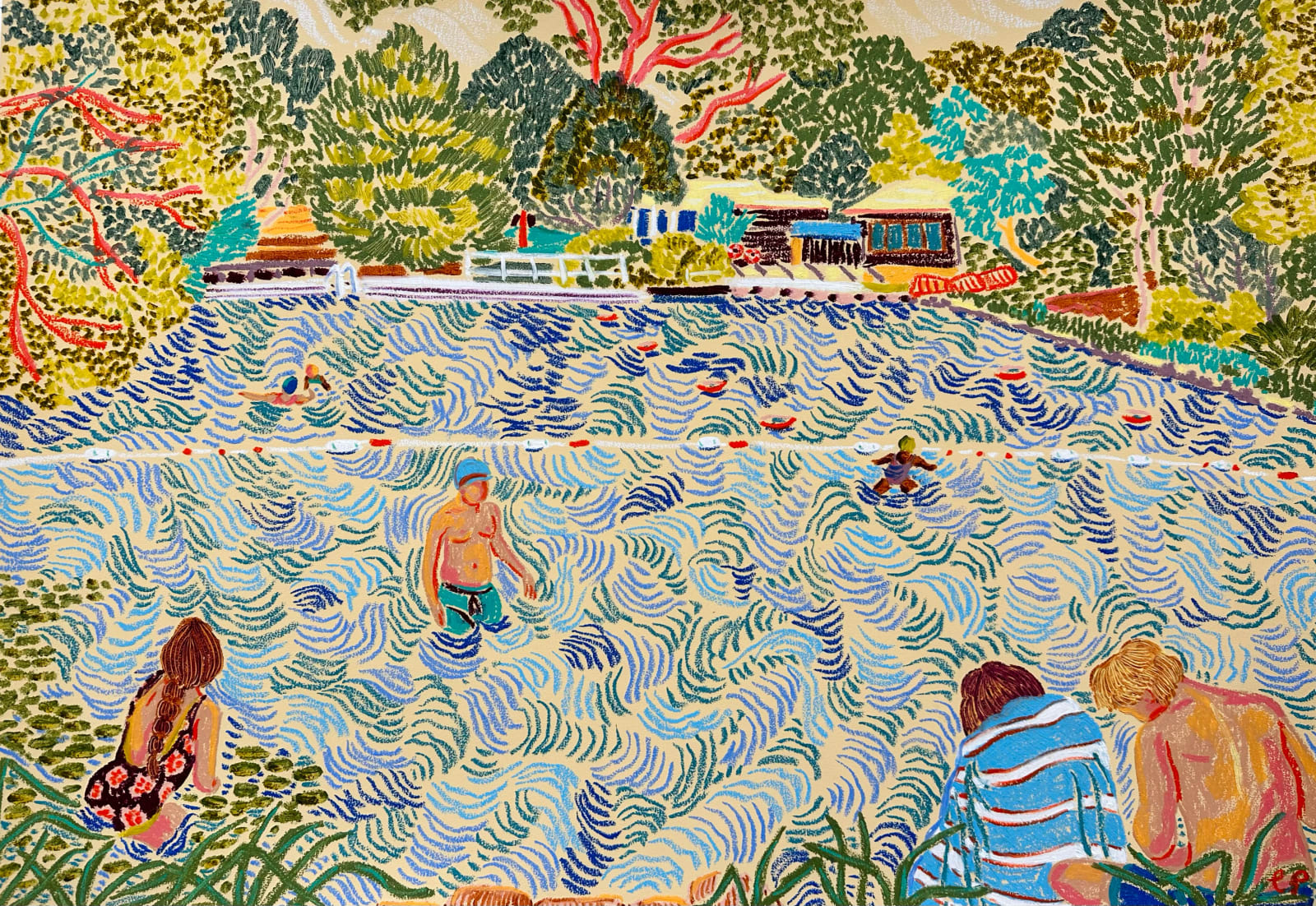 Camilla Perkins, Meet me at the Swimming Ponds, 2023