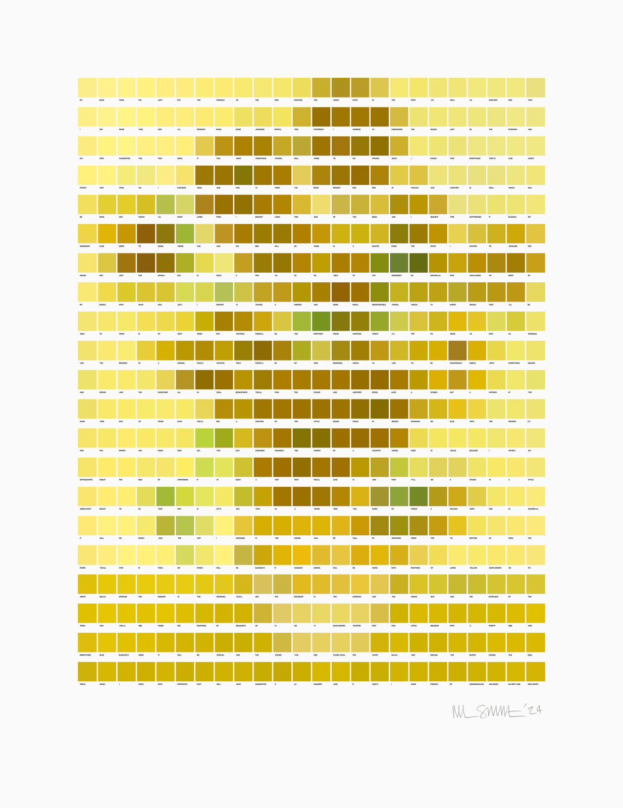 Nick Smith, London Sunflowers, 2024
