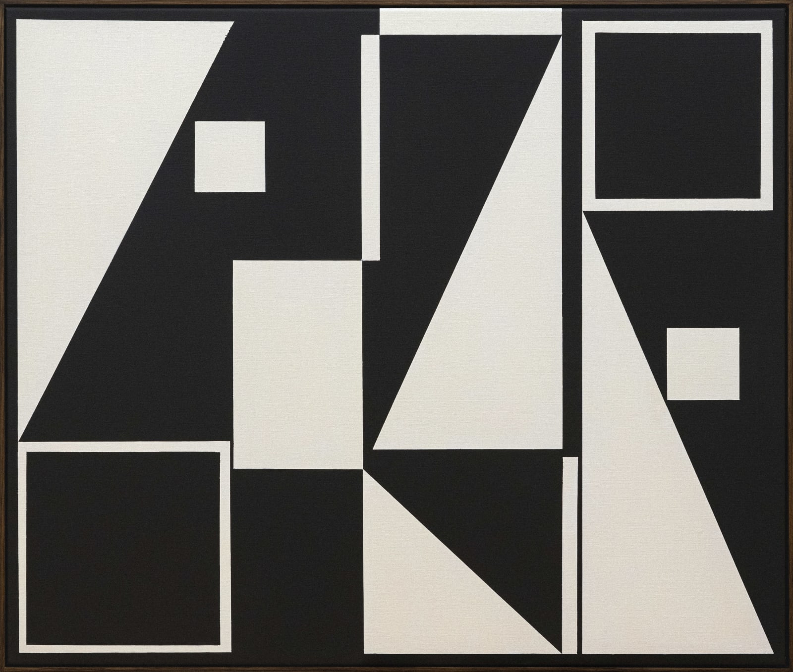 Carsten Beck, Composition on Black Ground BC.3.24, 2024