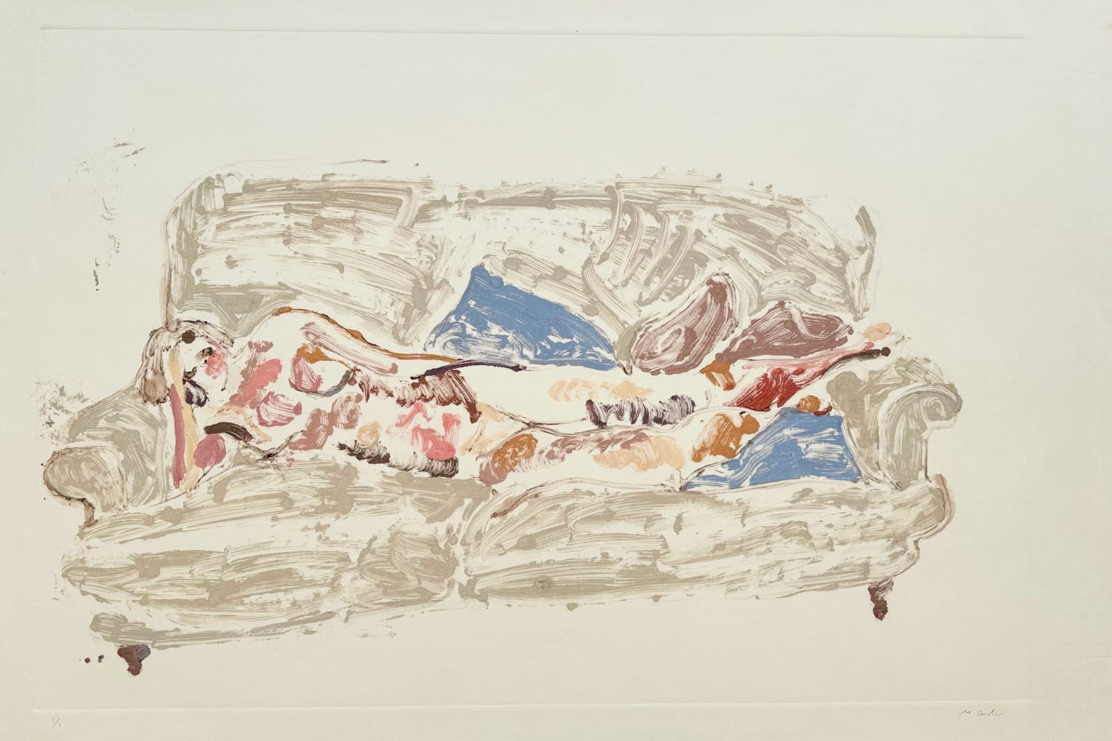 Morag Caister, Cloud Pressed 3, 2024