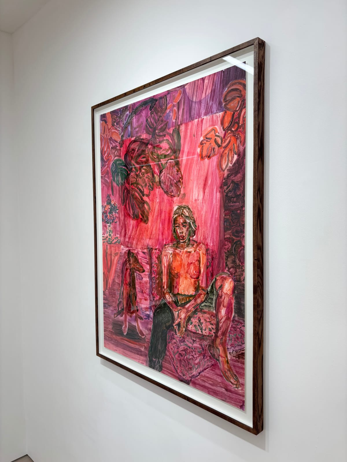 Martha Zmpounou, Evening in the Garden, 2025