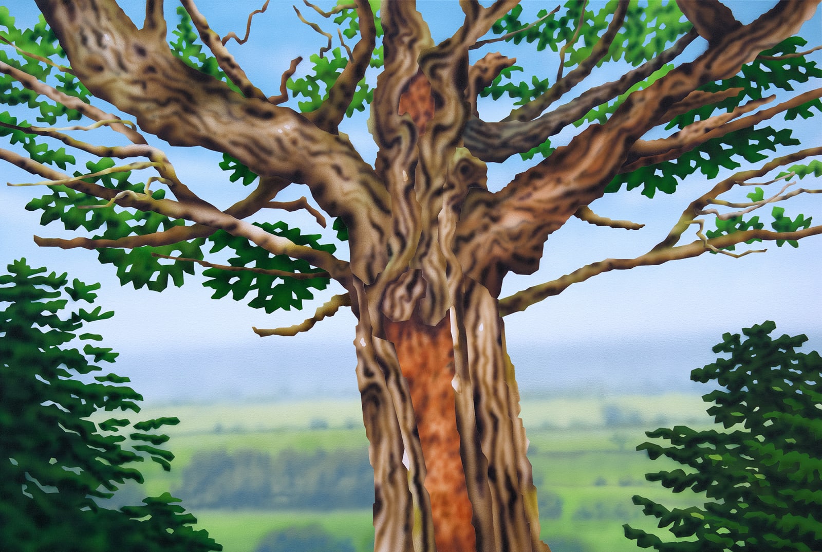 Gavin Lynch, Roadside Pastoral, 2025