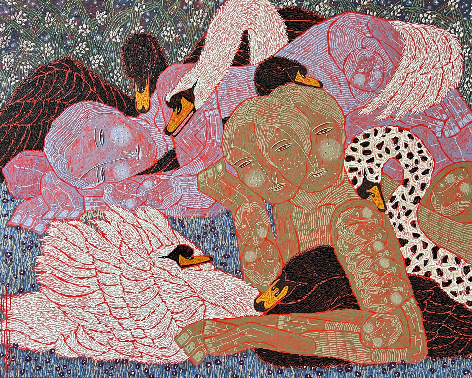 Yool Kim, A Restful Afternoon, 2025