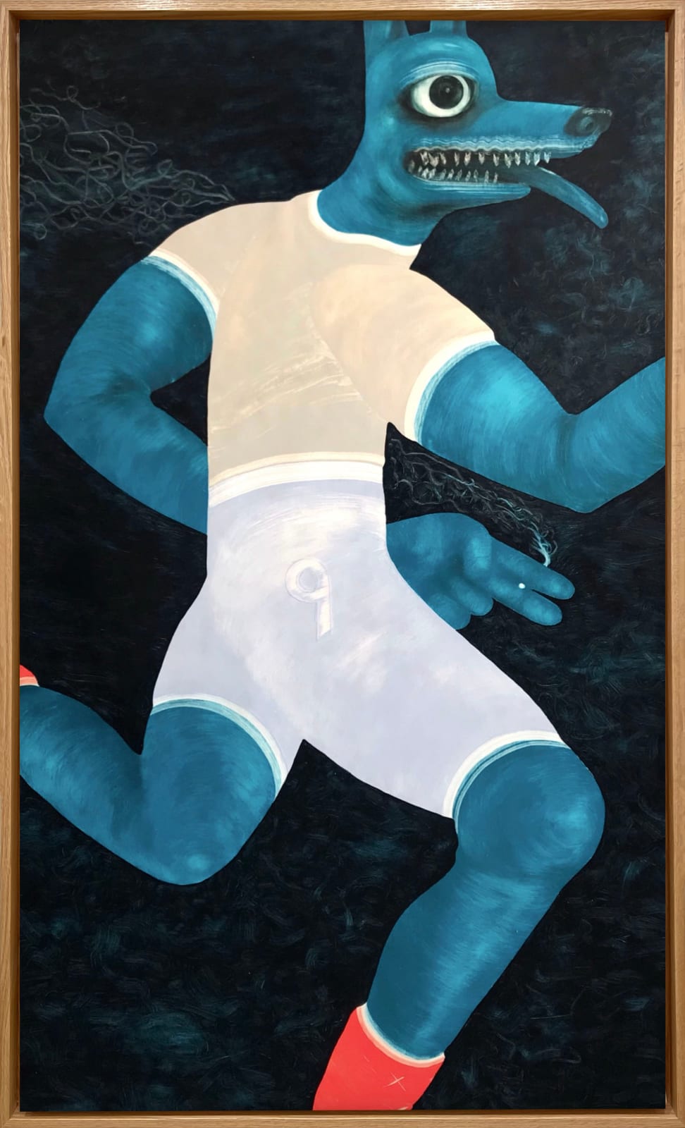 Stewart Swan, Night Jog Dog, 2024