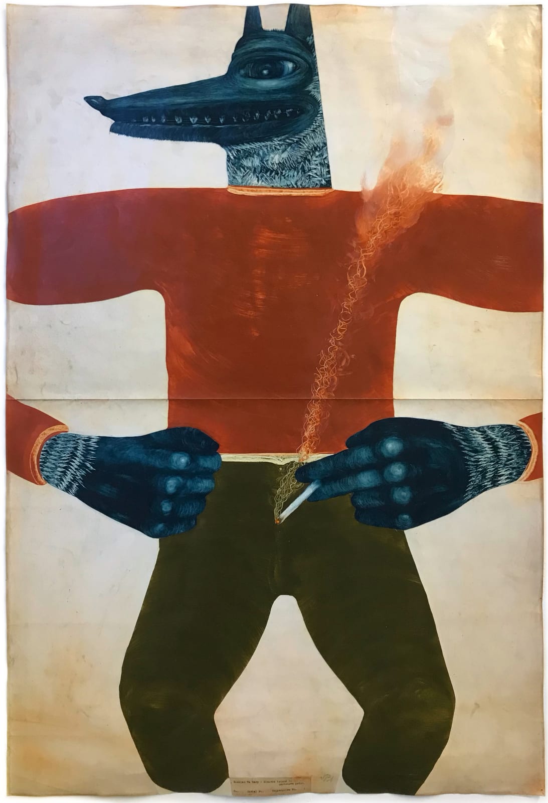 Stewart Swan, Earth Wolf and Fire, 2023