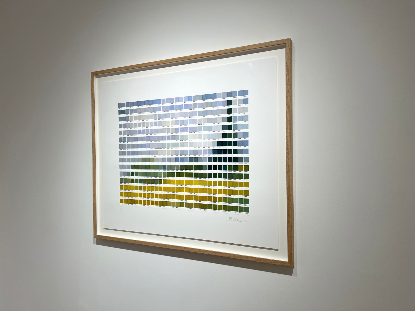 Nick Smith, Wheatfield with Cypresses, 2021