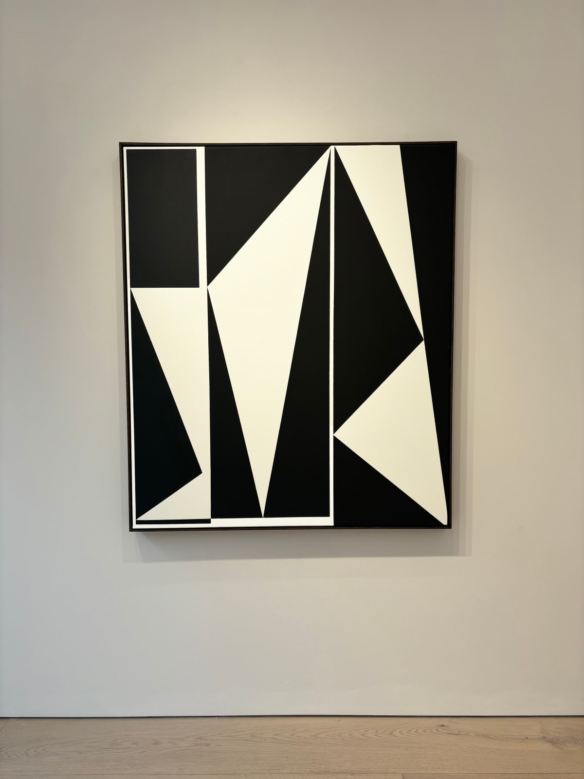 Carsten Beck, Angled Black Composition No.02, 2023