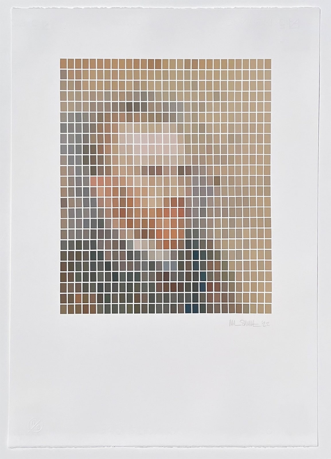 Nick Smith, Self Portrait March-June 1887, 2022