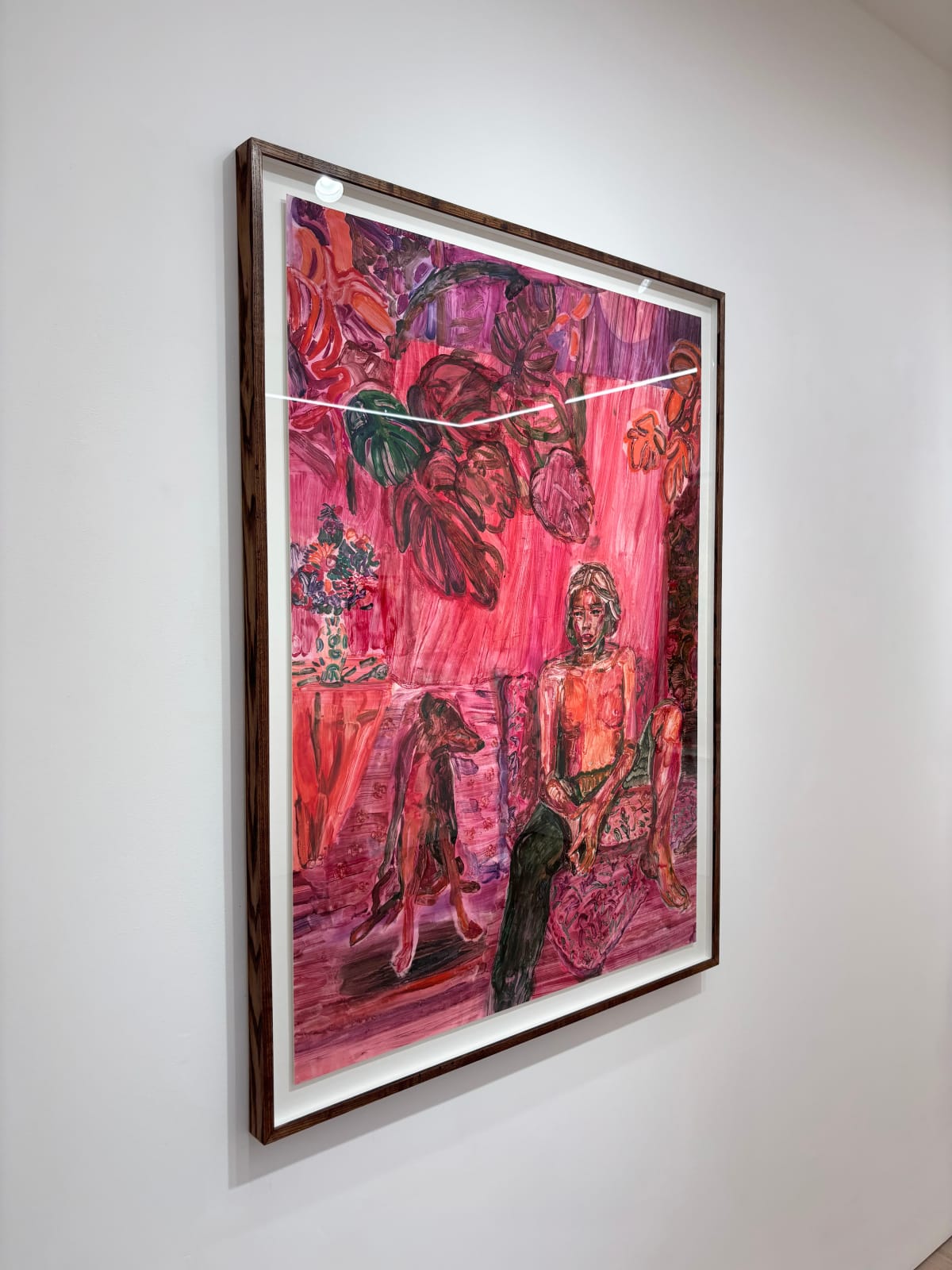 Martha Zmpounou, Evening in the Garden, 2025