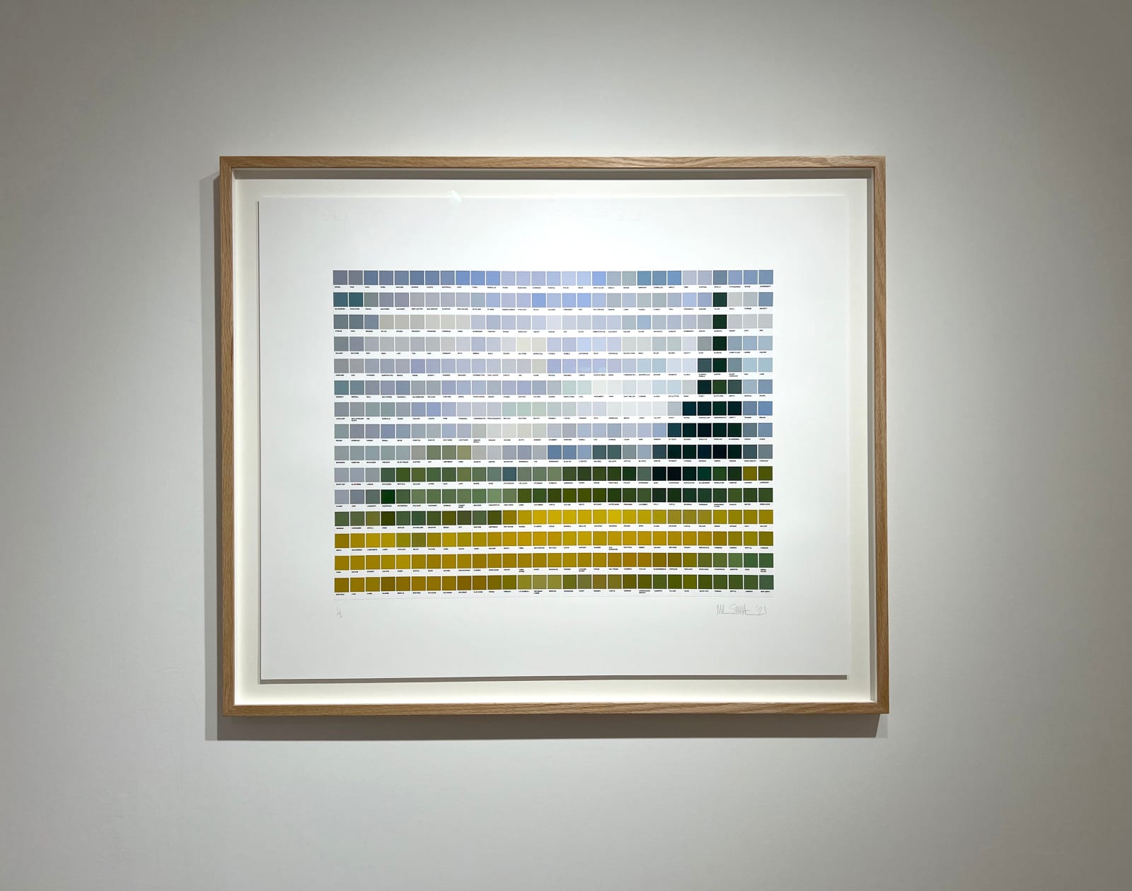 Nick Smith, Wheatfield with Cypresses, 2021