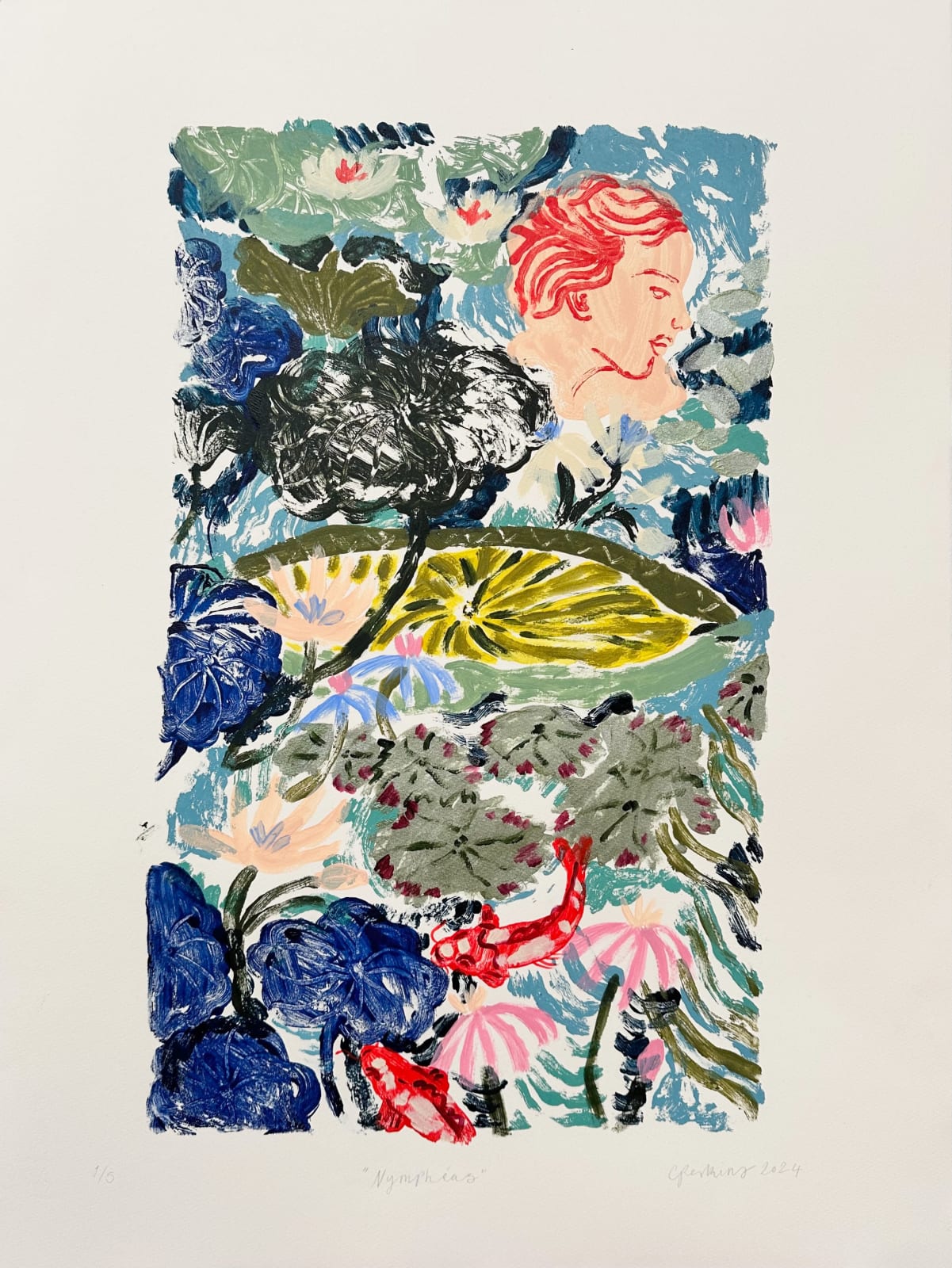 Camilla Perkins, Nymphéas, 2024 RHODES