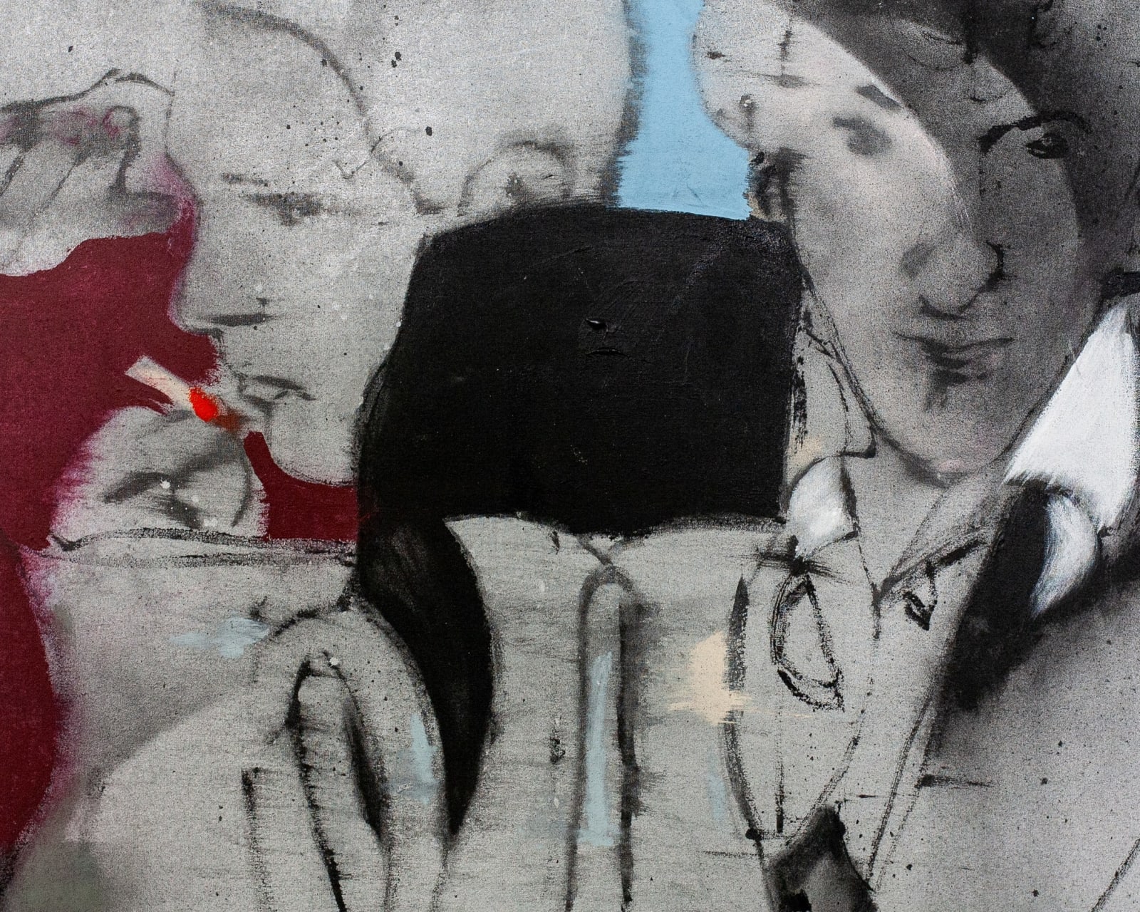 Peter Doyle, The Silver & Blue, 2025