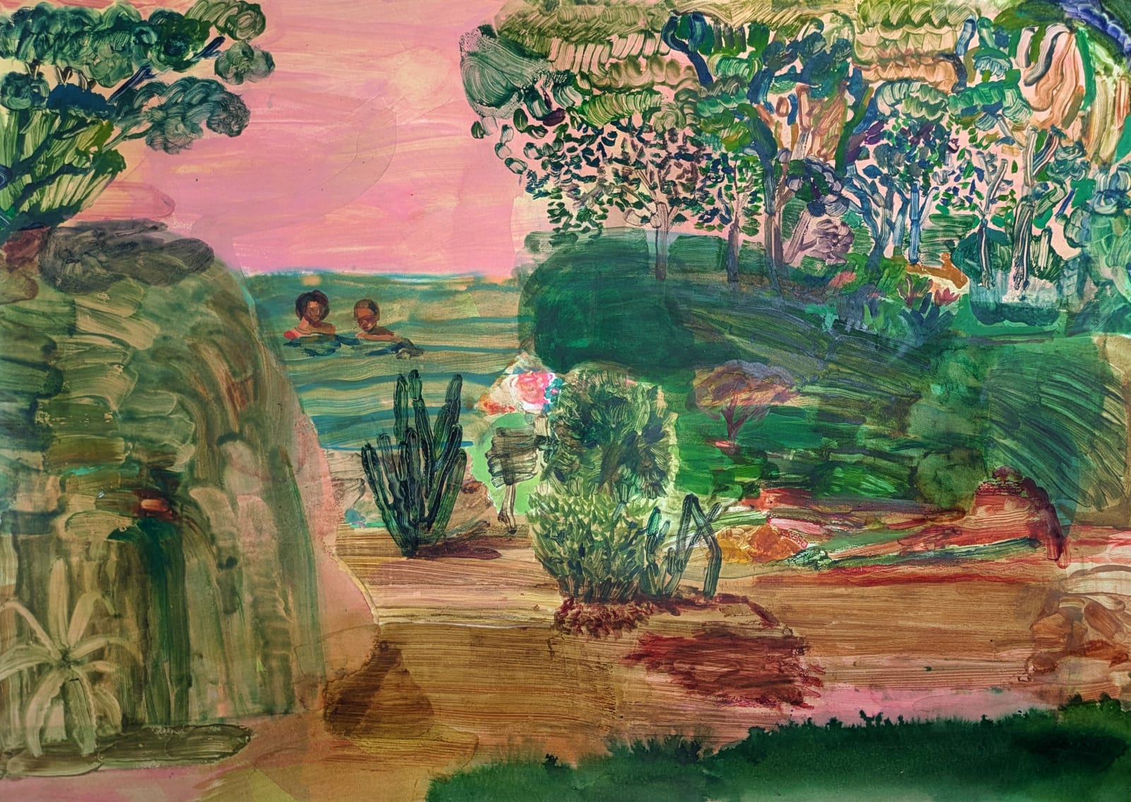 Martha Zmpounou, Echoes of Summer, 2025