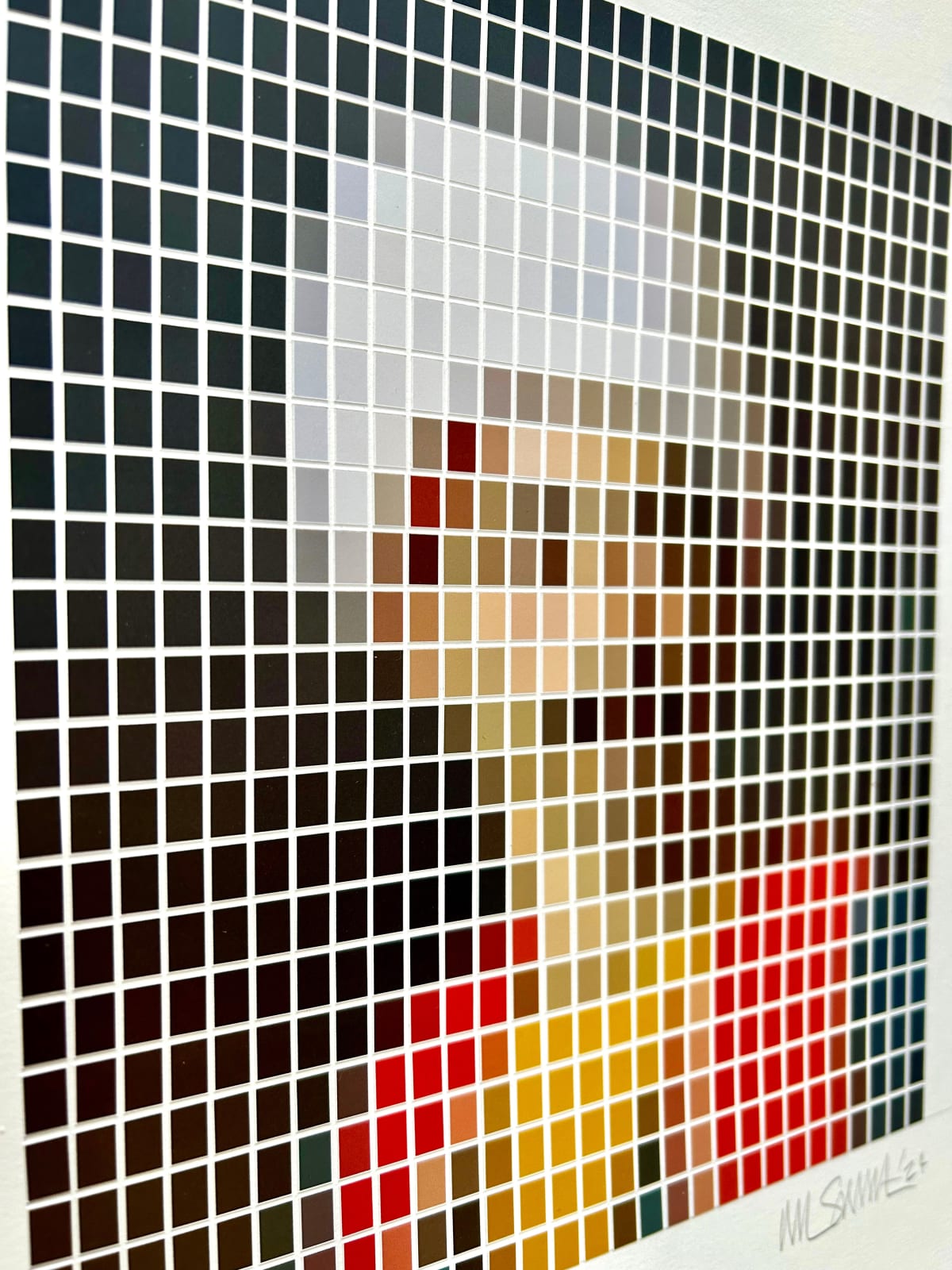 Nick Smith, The Giraffe Keeper - Microchip, 2024