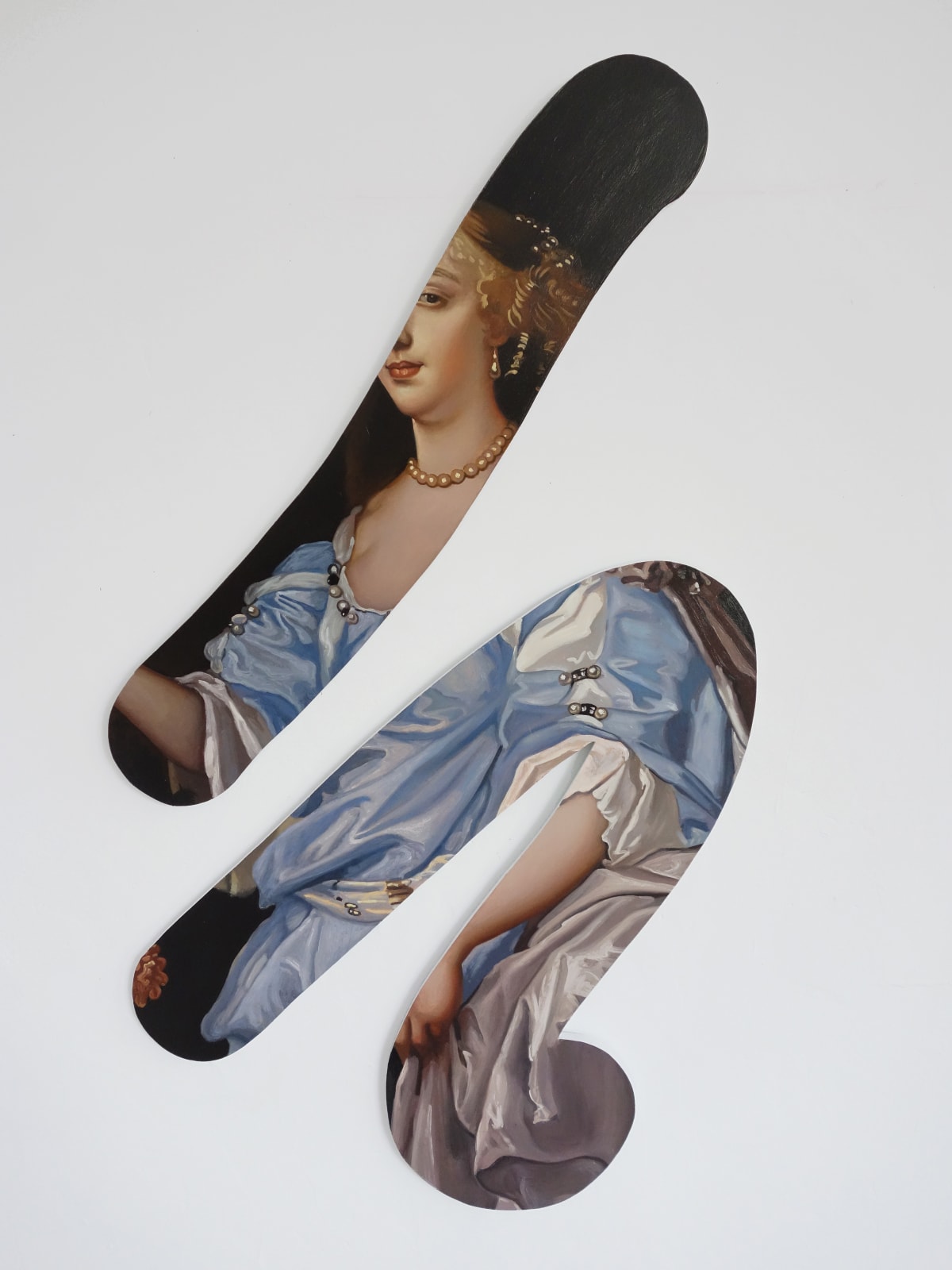 Lino Lago, Fake Abstract (Sir Peter Lely), 2023