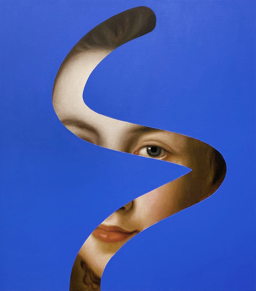 Lino Lago, Fake Abstract (Pietro Antonio Rotari), 2020